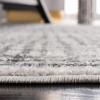 SAFAVIEH Area Rug 8×10 – Adirondack Collection – Large – Silver & Ivory, Modern Abstract Design, Non-Shedding & Easy Cleaning, Ideal for Living Room, Bedroom, Office, Dining Space (ADR103B)(Silver/Ivory)