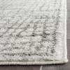 SAFAVIEH Area Rug 8×10 – Adirondack Collection – Large – Silver & Ivory, Modern Abstract Design, Non-Shedding & Easy Cleaning, Ideal for Living Room, Bedroom, Office, Dining Space (ADR103B)(Silver/Ivory)