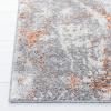 SAFAVIEH Area Rug 8×10 – Aston Collection – Large – Grey & Blue, Modern Abstract Design, Non-Shedding & Easy Cleaning, Ideal for Living Room, Bedroom, Office, Dining Space (ASN708F)(Grey/Rust)