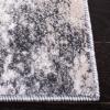 SAFAVIEH Area Rug 8×10 – Aston Collection – Large – Grey & Blue, Modern Abstract Design, Non-Shedding & Easy Cleaning, Ideal for Living Room, Bedroom, Office, Dining Space (ASN708F)(Ivory/Grey)