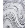 SAFAVIEH Area Rug 8×10 – Craft Collection – Large – Blue & Grey, Modern Abstract Design, Non-Shedding & Easy Cleaning, Ideal for Living Room, Bedroom, Office, Dining Space (CFT845M)(Light Grey/Grey)