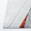 SAFAVIEH Area Rug 8×10 – Hollywood Collection – Large – Grey & Teal, Mid-Century Modern Design, Non-Shedding & Easy Cleaning, Ideal for Living Room, Bedroom, Office, Dining Space (HLW710D)(Grey/Orange)