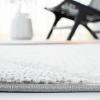 SAFAVIEH Area Rug 8×10 – Hollywood Collection – Large – Grey & Teal, Mid-Century Modern Design, Non-Shedding & Easy Cleaning, Ideal for Living Room, Bedroom, Office, Dining Space (HLW713D)(Grey/Orange)