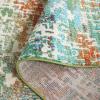 SAFAVIEH Area Rug 8×10 – Madison Collection – Large – Blue & Green, Modern Abstract Design, Non-Shedding & Easy Cleaning, Ideal for Living Room, Bedroom, Office, Dining Space (MAD469A)(Sage/Rust)