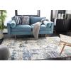 SAFAVIEH Area Rug 8×10 – Madison Collection – Large – Blue & Green, Modern Abstract Design, Non-Shedding & Easy Cleaning, Ideal for Living Room, Bedroom, Office, Dining Space (MAD469A)(Cream/Blue)