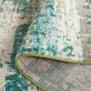 SAFAVIEH Area Rug 8×10 – Madison Collection – Large – Blue & Green, Modern Abstract Design, Non-Shedding & Easy Cleaning, Ideal for Living Room, Bedroom, Office, Dining Space (MAD469A)(Green/Beige)