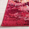 SAFAVIEH Area Rug 8×10 – Madison Collection – Large – Blue & Grey, Modern Boho Abstract Design, Non-Shedding & Easy Cleaning, Ideal for Living Room, Bedroom, Office, Dining Space (MAD440M)(Red/Ivory)
