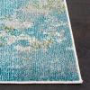 SAFAVIEH Area Rug 8×10 – Madison Collection – Large – Blue & Grey, Modern Boho Abstract Design, Non-Shedding & Easy Cleaning, Ideal for Living Room, Bedroom, Office, Dining Space (MAD440M)(Light Blue/Green)