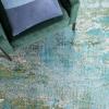SAFAVIEH Area Rug 8×10 – Madison Collection – Large – Blue & Grey, Modern Boho Abstract Design, Non-Shedding & Easy Cleaning, Ideal for Living Room, Bedroom, Office, Dining Space (MAD440M)(Light Blue/Green)