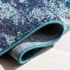 SAFAVIEH Area Rug 8×10 – Madison Collection – Large – Blue & Grey, Modern Boho Abstract Design, Non-Shedding & Easy Cleaning, Ideal for Living Room, Bedroom, Office, Dining Space (MAD440M)(Navy/Ivory)