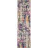 SAFAVIEH Area Rug 8×10 – Madison Collection – Large – Ivory & Blue, Modern Boho Abstract Design, Non-Shedding & Easy Cleaning, Ideal for Living Room, Bedroom, Office, Dining Space (MAD143B)(Ivory/Blue)