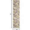 SAFAVIEH Area Rug 8×10 – Skyler Collection – Large – Grey & Purple, Modern Abstract Design, Non-Shedding & Easy Cleaning, Ideal for Living Room, Bedroom, Office, Dining Space (SKY193R)(Grey/Green)