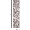 SAFAVIEH Area Rug 8×10 – Skyler Collection – Large – Grey & Purple, Modern Abstract Design, Non-Shedding & Easy Cleaning, Ideal for Living Room, Bedroom, Office, Dining Space (SKY193R)(Grey/Purple)