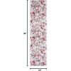 SAFAVIEH Area Rug 8×10 – Skyler Collection – Large – Grey & Purple, Modern Abstract Design, Non-Shedding & Easy Cleaning, Ideal for Living Room, Bedroom, Office, Dining Space (SKY193R)(Grey/Red)