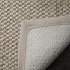 SAFAVIEH Area Rug 8×11 – Natural Fiber Collection – Large – Marble, Sisal, Woven Design with Border (NF525C)(Marble)