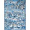 SAFAVIEH Bahia Collection Area Rug – 5’5″ x 7’7″, Blue & Gold, Boho Overdyed Design, Non-Shedding & Easy Care, Machine Washable Ideal for High Traffic Areas in Living Room, Bedroom (BAH168M)(Blue/Gold)