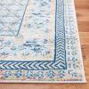 SAFAVIEH Brentwood Collection 8′ x 10′ Blue / Yellow BNT899M Traditional Oriental Distressed Non-Shedding Living Room Bedroom Dining Home Office Area Rug(Blue/Yellow)