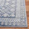 SAFAVIEH Brentwood Collection 8′ x 10′ Blue / Yellow BNT899M Traditional Oriental Distressed Non-Shedding Living Room Bedroom Dining Home Office Area Rug(Ivory/Light Grey)