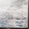 SAFAVIEH Brentwood Collection Area Rug – 9′ x 12′, Grey & Ivory, Modern Abstract Design, Non-Shedding & Easy Care, Ideal for High Traffic Areas in Living Room, Bedroom (BNT822H)(Light Grey / Blue)