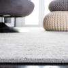 SAFAVIEH Brentwood Collection Area Rug – 9′ x 12′, Grey & Ivory, Modern Abstract Design, Non-Shedding & Easy Care, Ideal for High Traffic Areas in Living Room, Bedroom (BNT822H)(Ivory/Grey)