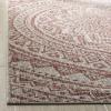 SAFAVIEH Courtyard Collection 8′ x 10′ Beige/Brown CY8734 Indoor-Outdoor Patio Backyard Mudroom Area-Rug(Light Beige/Terracotta)
