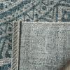 SAFAVIEH Courtyard Collection 8′ x 10′ Beige/Brown CY8734 Indoor-Outdoor Patio Backyard Mudroom Area-Rug(Light Grey/Teal)