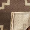 SAFAVIEH Courtyard Collection 8′ x 11′ Blue/Beige CY6243 Moroccan Trellis Indoor/ Outdoor Waterproof Easy-Cleaning Patio Backyard Mudroom Area-Rug(Dark Brown)