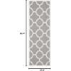 SAFAVIEH Courtyard Collection 8′ x 11′ Blue/Beige CY6243 Moroccan Trellis Indoor/ Outdoor Waterproof Easy-Cleaning Patio Backyard Mudroom Area-Rug(Grey/Beige)