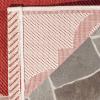 SAFAVIEH Courtyard Collection 8′ x 11′ Blue/Beige CY6243 Moroccan Trellis Indoor/ Outdoor Waterproof Easy-Cleaning Patio Backyard Mudroom Area-Rug(Red)
