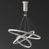 SAFAVIEH Couture Lighting Collection Meranda Modern White 3-Tier LED Chandelier(White)