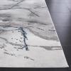 SAFAVIEH Craft Collection Area Rug – 8′ x 10′, Grey & Gold, Modern Abstract Design, Non-Shedding & Easy Care, Ideal for High Traffic Areas in Living Room, Bedroom (CFT877F)(Ivory Grey/Blue)