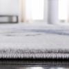 SAFAVIEH Craft Collection Area Rug – 8′ x 10′, Grey & Gold, Modern Abstract Design, Non-Shedding & Easy Care, Ideal for High Traffic Areas in Living Room, Bedroom (CFT877F)(Grey/Blue)