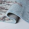SAFAVIEH Glacier Collection Area Rug – 5’3″ x 7’6″, Blue & Multi, Modern Abstract Design, Non-Shedding & Easy Care, Ideal for High Traffic Areas in Living Room, Bedroom (GLA125B)(Blue/Pink)