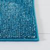SAFAVIEH Glacier Collection Area Rug – 5’3″ x 7’6″, Blue & Multi, Modern Abstract Design, Non-Shedding & Easy Care, Ideal for High Traffic Areas in Living Room, Bedroom (GLA125B)(Blue/Gold)