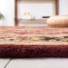 SAFAVIEH Heritage Collection Area Rug – 5′ x 8′, Dark Green & Gold, Handmade Traditional Oriental Wool, Ideal for High Traffic Areas in Living Room, Bedroom (HG628A)(Red / Black)