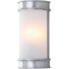 SAFAVIEH Lighting Collection Florence Modern Contemporary Silver Bedroom Bathroom Vanity Hallway Foyer Living Room Wall Sconce Set of 2 (LED Bulbs Included)(Silver/Leaf)