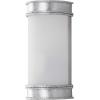 SAFAVIEH Lighting Collection Florence Modern Contemporary Silver Bedroom Bathroom Vanity Hallway Foyer Living Room Wall Sconce Set of 2 (LED Bulbs Included)(Silver/Leaf)