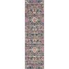 SAFAVIEH Madison Collection Area Rug – 5’1″ x 7’6″, Blue & Fuchsia, Boho Chic Floral Design, Non-Shedding & Easy Care, Ideal for High Traffic Areas in Living Room, Bedroom (MAD130C)(Blue/Fuchsia)