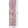 SAFAVIEH Madison Collection Area Rug – 5’1″ x 7’6″, Fuchsia & Blue, Boho Chic Distressed Design, Non-Shedding & Easy Care, Ideal for High Traffic Areas in Living Room, Bedroom (MAD125F)(Fuchsia/Blue)