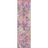SAFAVIEH Madison Collection Area Rug – 5’1″ x 7’6″, Fuchsia & Blue, Boho Chic Distressed Design, Non-Shedding & Easy Care, Ideal for High Traffic Areas in Living Room, Bedroom (MAD125F)(Fuchsia/Blue)