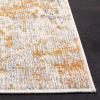 SAFAVIEH Madison Collection Area Rug – 5’3″ x 7’6″, Grey & Beige, Modern Abstract Design, Non-Shedding & Easy Care, Ideal for High Traffic Areas in Living Room, Bedroom (MAD453A)(Ivory/Orange)
