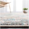 SAFAVIEH Madison Collection Area Rug – 5’3″ x 7’6″, Grey & Beige, Modern Abstract Design, Non-Shedding & Easy Care, Ideal for High Traffic Areas in Living Room, Bedroom (MAD453A)(Teal/Gold)