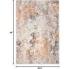 SAFAVIEH Madison Collection Area Rug – 5’3″ x 7’6″, Grey & Beige, Modern Abstract Design, Non-Shedding & Easy Care, Ideal for High Traffic Areas in Living Room, Bedroom (MAD453A)(Grey/Beige)