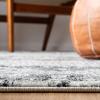 SAFAVIEH Madison Collection Area Rug – 5’3″ x 7’6″, Grey & Turquoise, Boho Chic Design, Non-Shedding & Easy Care, Ideal for High Traffic Areas in Living Room, Bedroom (MAD797G)(Charcoal/Grey)