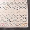 SAFAVIEH Madison Collection Area Rug – 5’3″ x 7’6″, Ivory & Dark Blue, Moroccan Boho Distressed Design, Non-Shedding & Easy Care, Ideal for High Traffic Areas in Living Room, Bedroom (MAD798B)