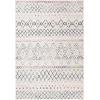 SAFAVIEH Madison Collection Area Rug – 5’3″ x 7’6″, Ivory & Dark Blue, Moroccan Boho Distressed Design, Non-Shedding & Easy Care, Ideal for High Traffic Areas in Living Room, Bedroom (MAD798B)