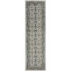 SAFAVIEH Madison Collection Area Rug – 5’3″ x 7’6″, Ivory & Navy, Oriental Distressed Design, Non-Shedding & Easy Care, Ideal for High Traffic Areas in Living Room, Bedroom (MAD151N)(Ivory/Navy)