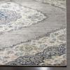 SAFAVIEH Madison Collection Area Rug – 5’3″ x 7’6″, Light Grey & Blue, Boho Chic Medallion Design, Non-Shedding & Easy Care, Ideal for High Traffic Areas in Living Room, Bedroom (MAD153F)(Light Grey / Blue)