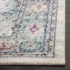 SAFAVIEH Madison Collection Area Rug – 5’3″ x 7’6″, Light Grey & Blue, Oriental Boho Chic Distressed Design, Non-Shedding & Easy Care, Ideal for High Traffic Areas in Living Room, Bedroom (MAD926F)(Light Grey/Fuchsia)