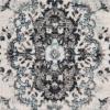 SAFAVIEH Madison Collection Area Rug – 5’3″ x 7’6″, Light Grey & Blue, Oriental Boho Chic Distressed Design, Non-Shedding & Easy Care, Ideal for High Traffic Areas in Living Room, Bedroom (MAD926F)(Light Grey / Blue)